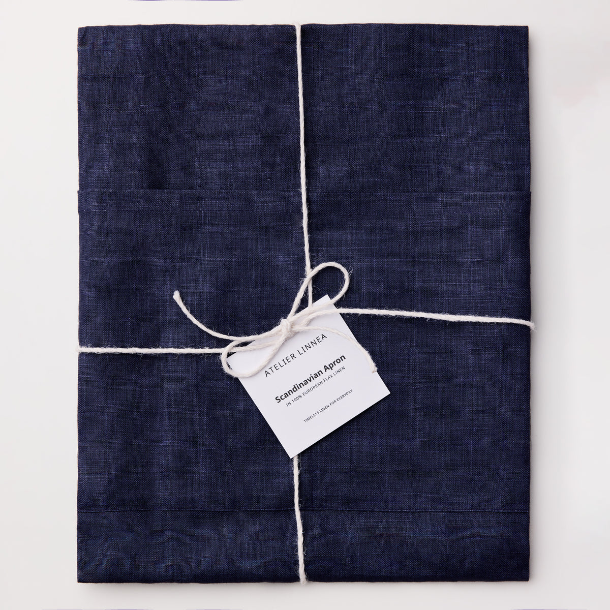 Aarhus Cross-Back 100% Linen Apron