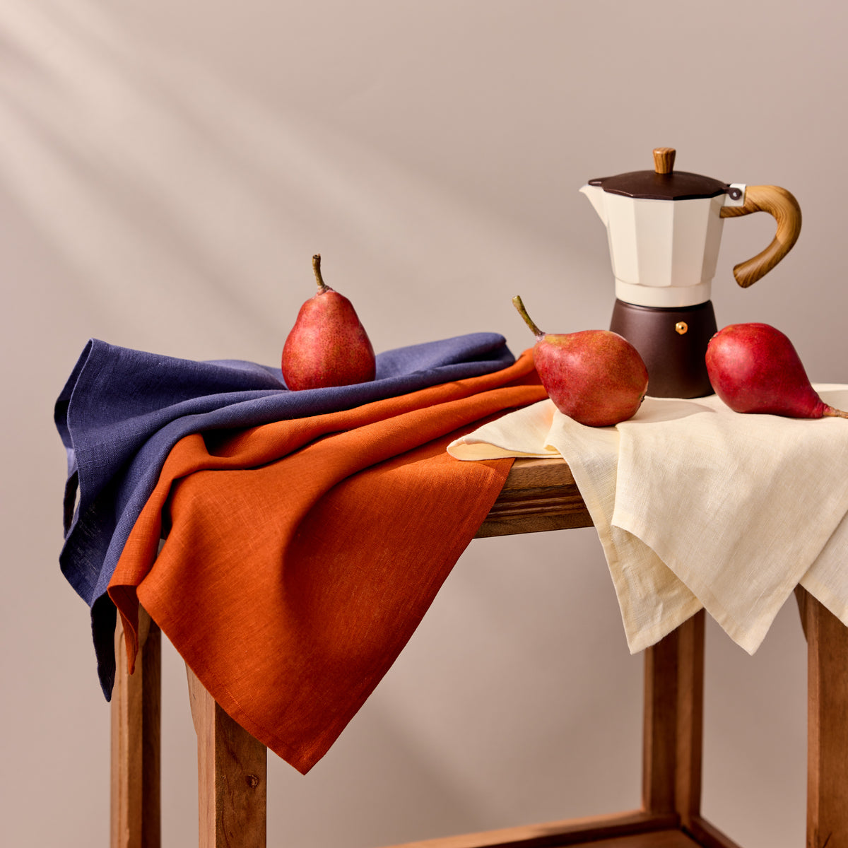 Aarhus 100% Linen Tea Towel - 20" × 26"